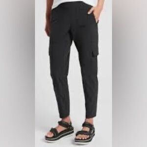 Athleta Chelsea Black Cargo Pants